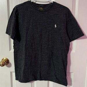 Polo by Ralph Lauren Men's Dark Gray Crew Neck T‑Shirt